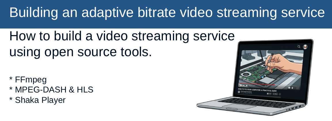 Cover Image for Building an adaptive bitrate video streaming service
